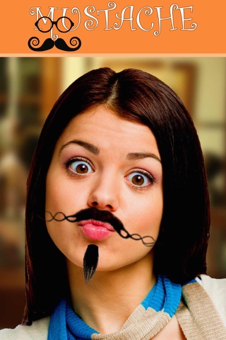 Mustache Photo Booth - Camera FX funny and crazy effects : moustache lip glasses and beard Then share it screenshot 3