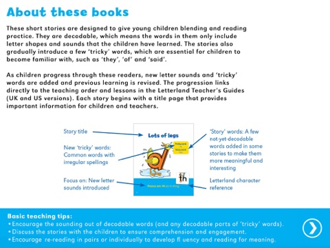 Screenshot #5 pour Letterland Phonics Readers Set 2