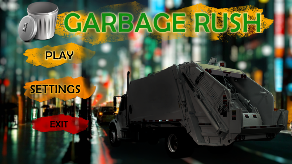 #1. Garbage Rush (iOS) By: Hakan Karaduman