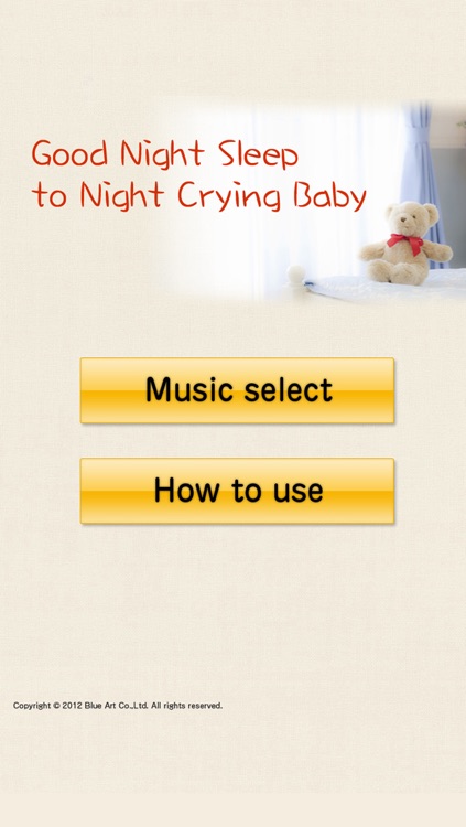 Good Night Sleep to Night Crying Baby