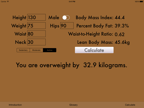 BMI & Body Fat screenshot 2