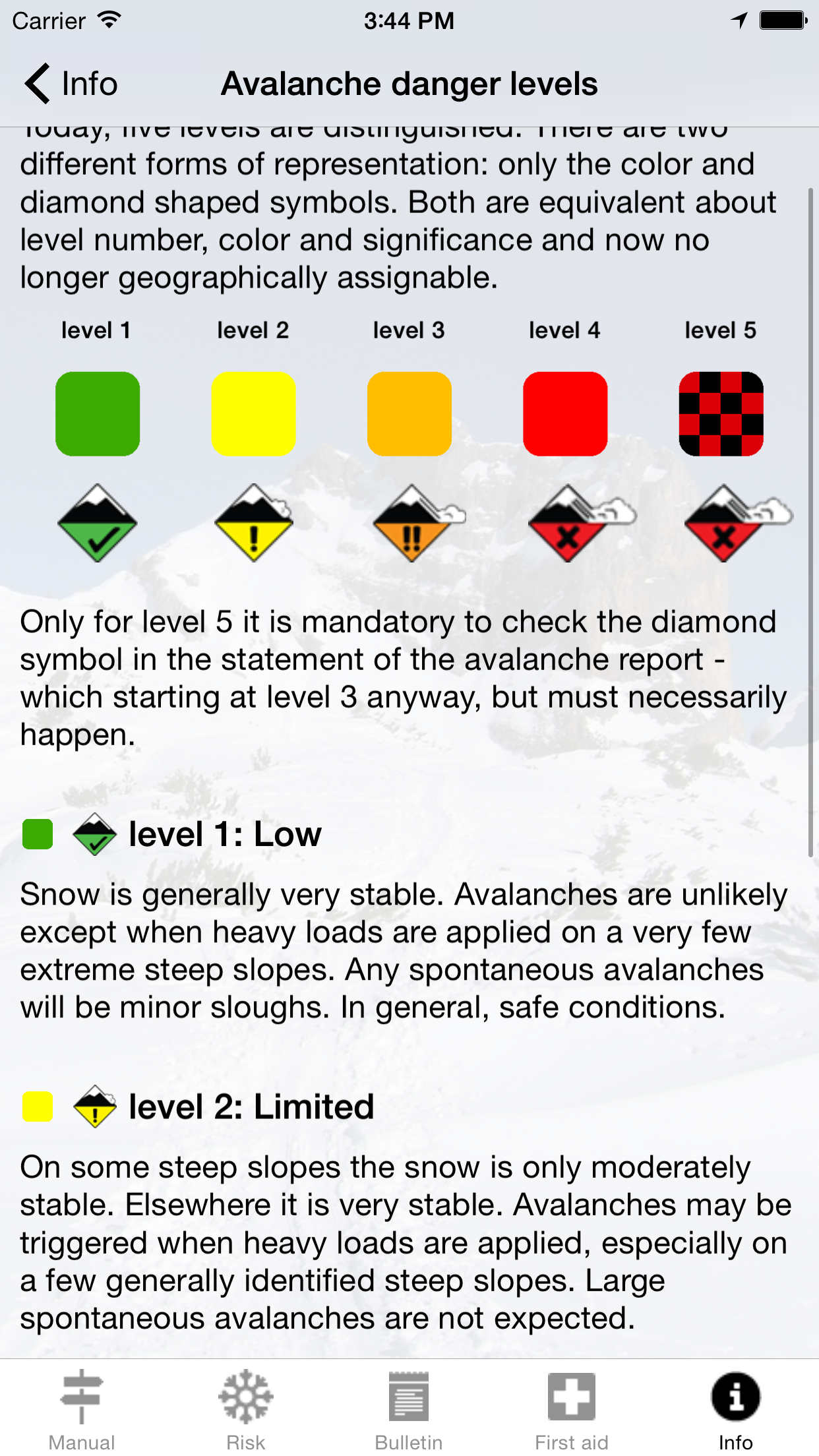 Avalanche Risk Free screenshot 3
