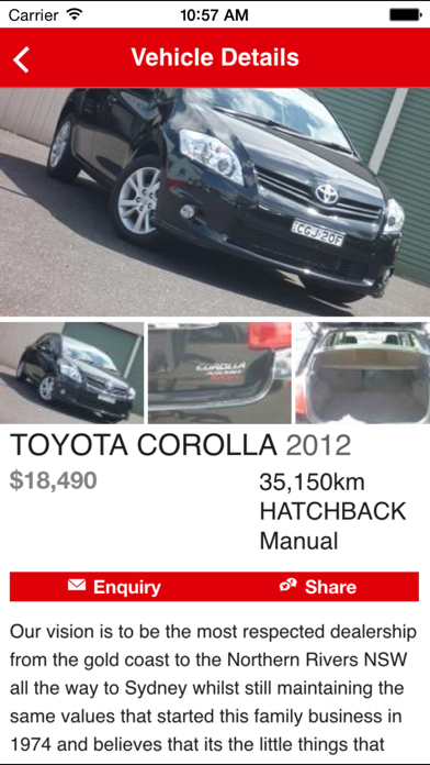 Screenshot #2 pour City Toyota Lismore