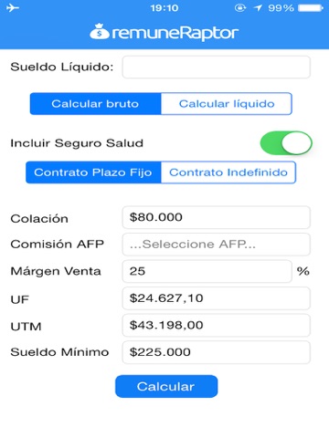 Screenshot #4 pour remuneRaptor