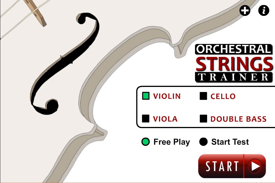 Orchestral Strings Training Tool (Violin, Viola, Cello, Double Bass) screenshot 2