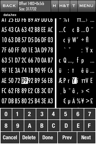 HEX Editor Lite screenshot 4