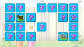 Concentration Game - Animals screenshot