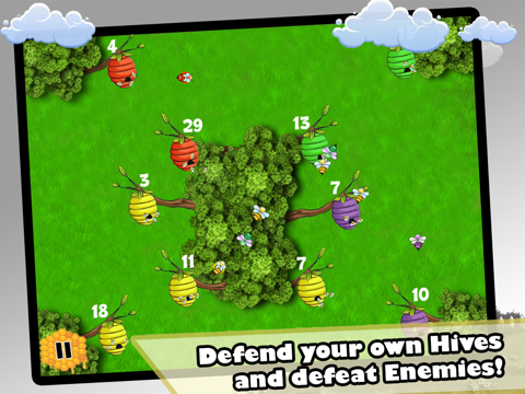 Screenshot #6 pour Bee Swarms War - Race The Flows