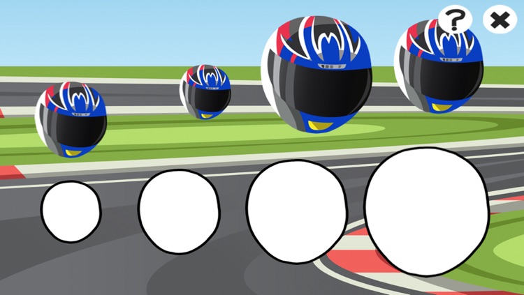 A Motorbike Learning Game for Children on a Racing Track