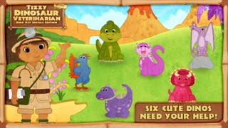 Tizzy Dinosaur Veterinarian FREE - Dino Vet Special Edition Screenshot on iOS