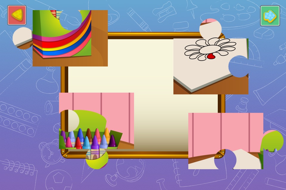 4 Kids Games In 1 | Paint - Connect The Dots - Jigsaw Puzzle and Matching Game screenshot 3