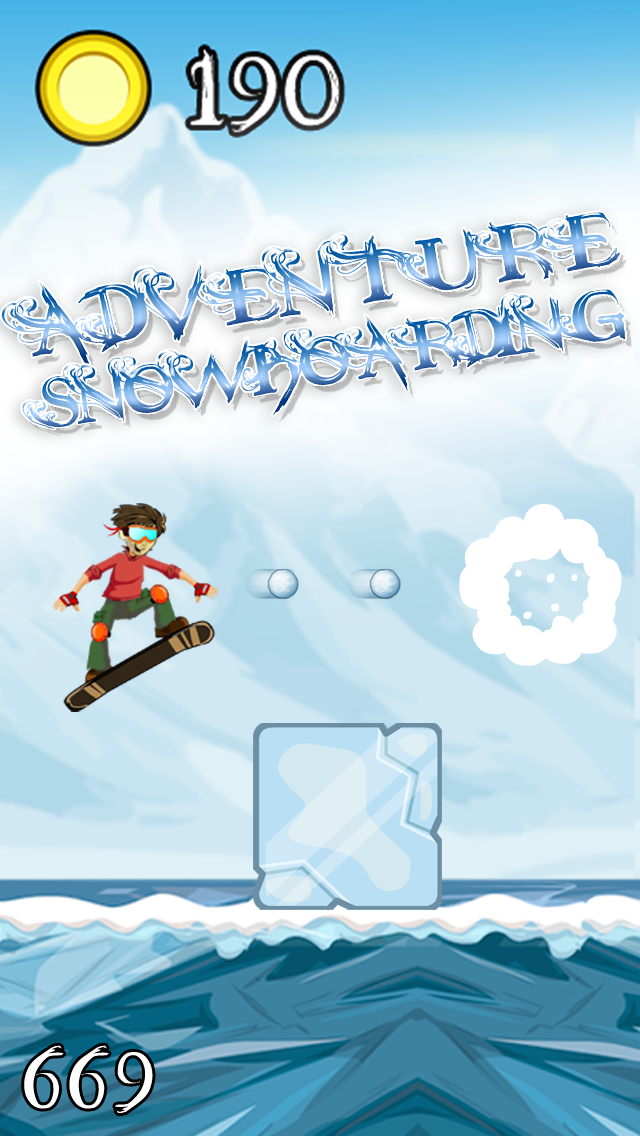 How to cancel & delete Adventure Snowboarding – Crazy Sports Game in the Age of Ice and Snow from iphone & ipad 1