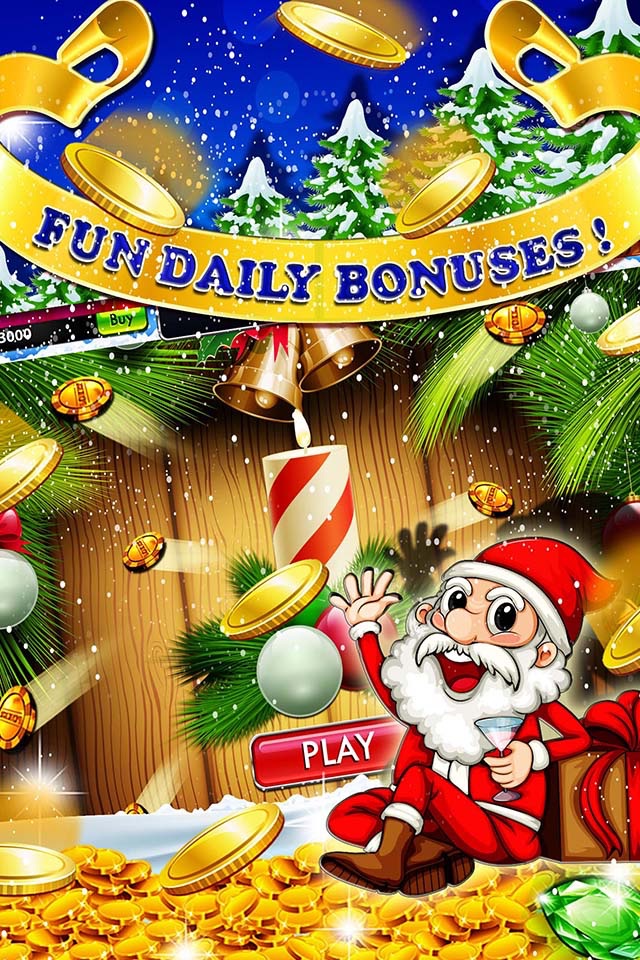 Christmas Party Slots - 777 Las Vegas Style Slot Machine screenshot 4