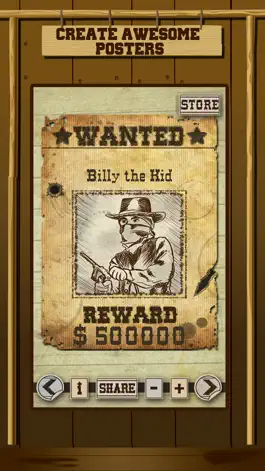 Game screenshot Wild West Wanted Poster Maker - Make Your Own Wild West Outlaw Photo Mug Shots mod apk