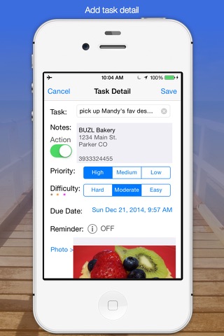 BUZL Free: Priority List, Task Actions & Reminders screenshot 2