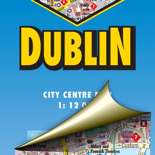 Dublin. City map