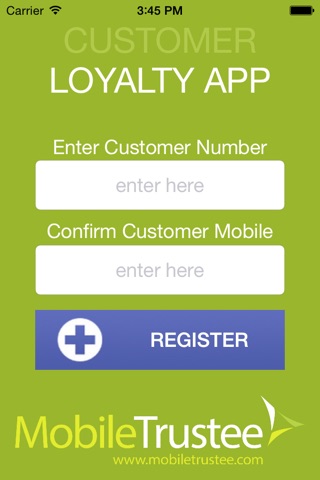 Customer Loyalty App screenshot 2
