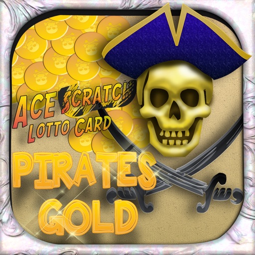 Ace Scratch Lotto Card - Pirates Gold Casino Lottery Lucky Cash iOS App