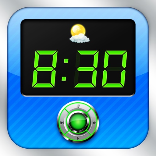 Alarm Clock Xtrm Wake & Rise Pro HD Free - Weather + Music Player