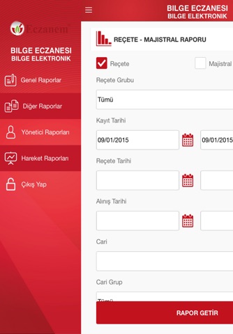 Eczanem Mobil Raporlama screenshot 3