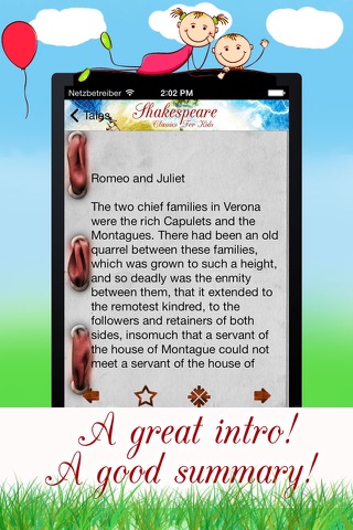 Shakespeare for Kids - Tales, Plays and Stories Retold in a Simple Style screenshot 2