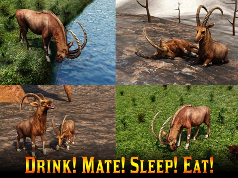 Adventures of Mountain Goat 3D iPad screenshot