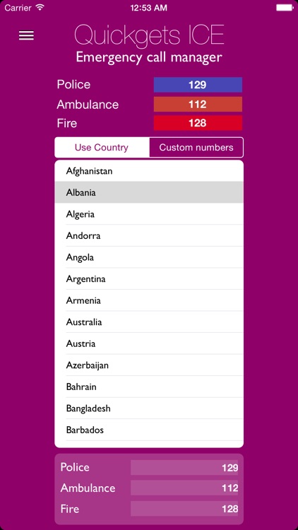 Quickgets ICE - In Case of Emergency info & call widgets and app screenshot-3