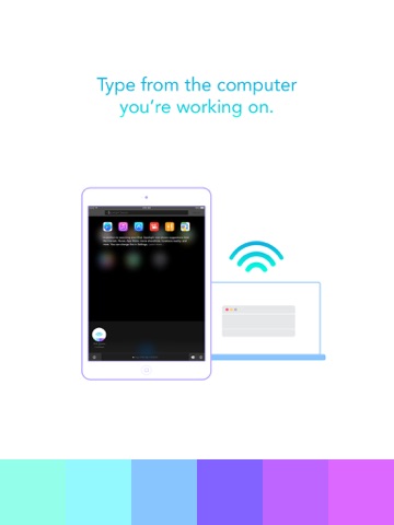 Screenshot #4 pour AirType - Type, from your computer