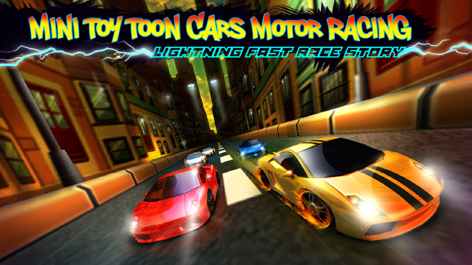 A Mini Toy Toon 3D Car Motor Racing Lightning Fast Auto Race Game - 1.0 - (iOS)