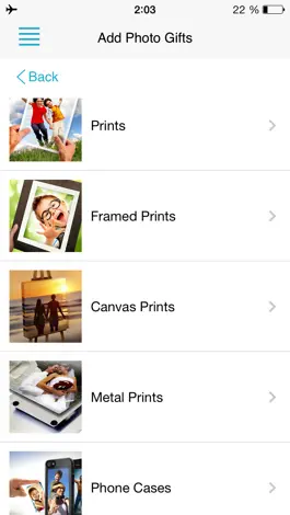 Game screenshot Global Print - Premium Quality Prints and Photo Gifts. We deliver to USA and Canada. Edit, Print, Send. apk