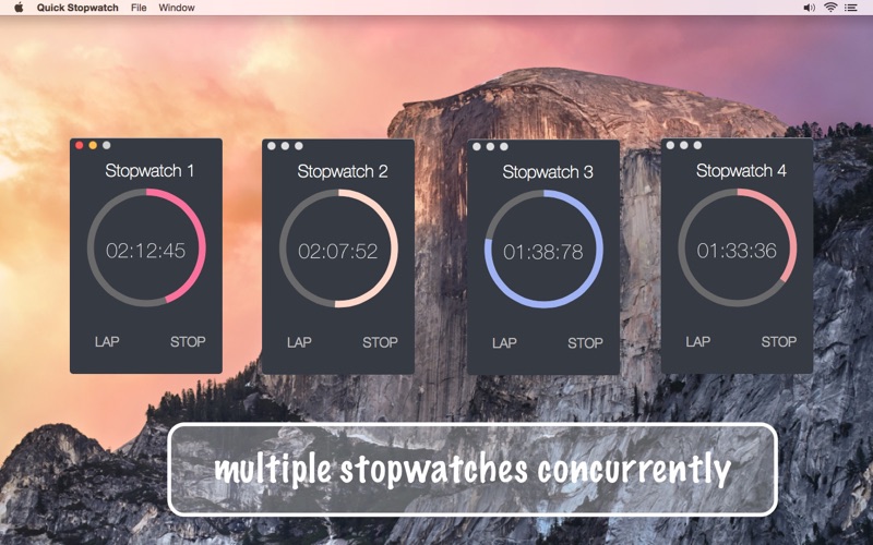 Screenshot #1 pour Quick Stopwatch