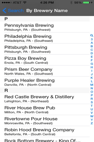 Pennsylvania Brewery Finder screenshot 3