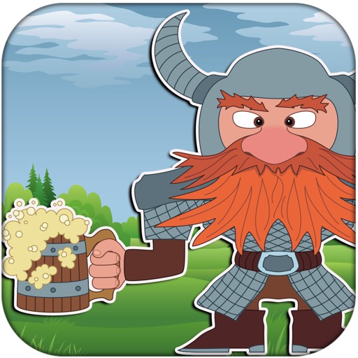 Crazy Cute Vikings - A Tiny Northern Warrior Jumping Game LX icon