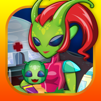 Alien Mommy New Baby Doctor - mommys newborn babycare sister and girl family adventure games