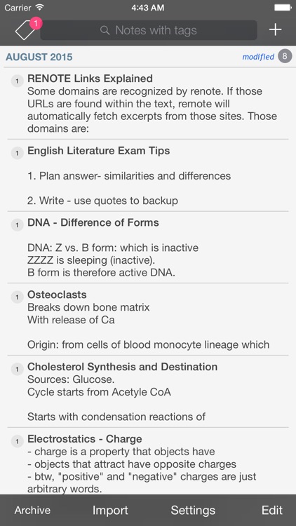 Renote – Write Notes, Studies, References screenshot-0