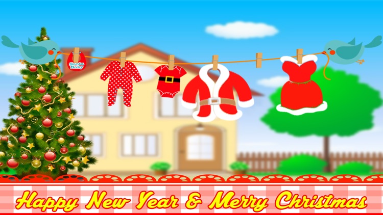 Santa Clothes Christmas Laundry 2014, Happy New Year 2015 screenshot-4