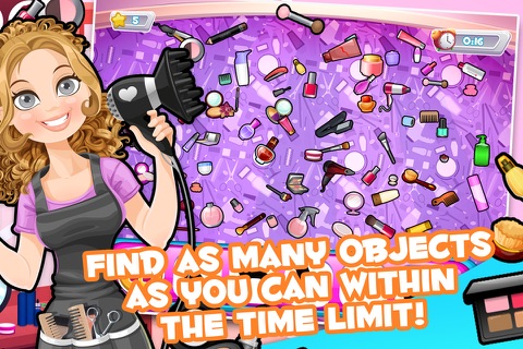 Mystery Parlor - Beauty Salon Hidden Objects Game screenshot 2