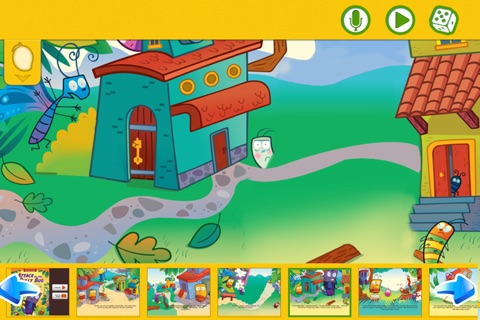 Attack of The Bully Bug - Interactive eBook in English for children with puzzles and learning games screenshot 4