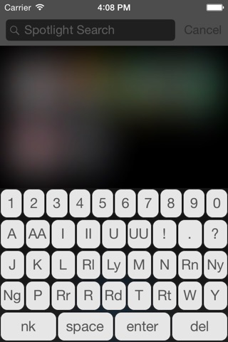 Warlpiri Font Keyboard screenshot 2