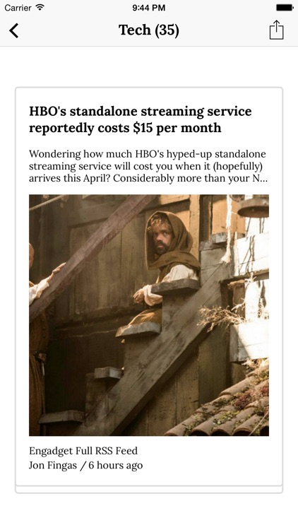 Flippy Reader for Feedly