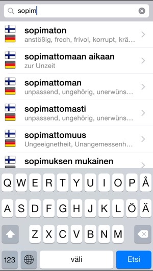 Suomi - saksa - suomi sanakirja(圖2)-速報App