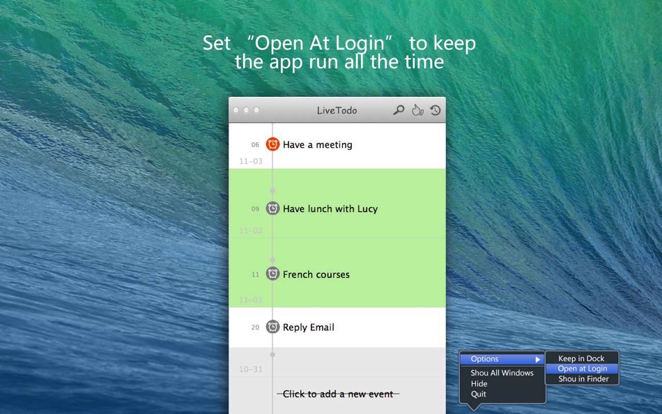 #4. LiveTodo - Tasks, Reminders & To-Do Lists (macOS) 来自: 亚萍 任
