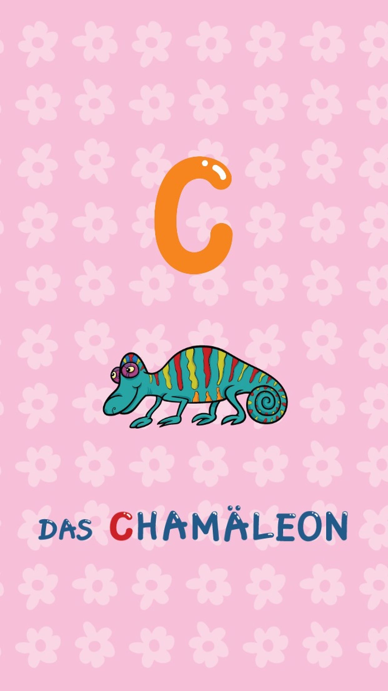 ABC Animals German Alphabets Flashcards: Vocabulary Learning Free For Kids! screenshot 4