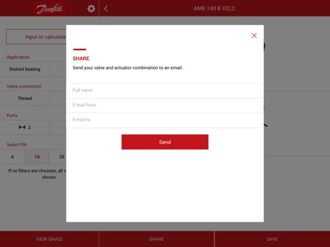 Valve-Ruler iPad screenshot