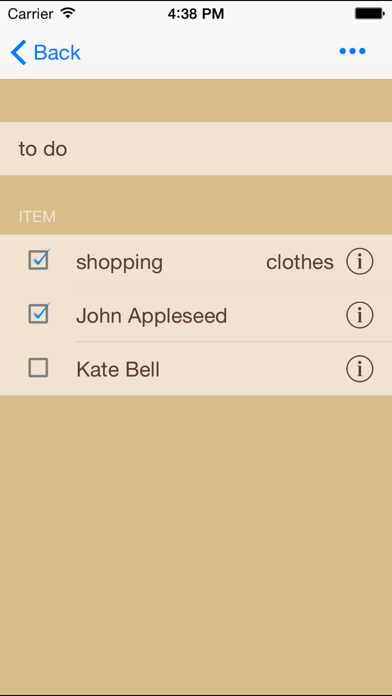 Screenshot #2 pour Check.List