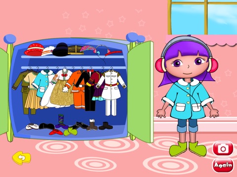 Screenshot #6 pour Les aventures d'Alice Dress Up - enfants gratuits jeux éducatifs app