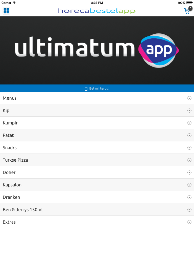 Horeca Bestel App