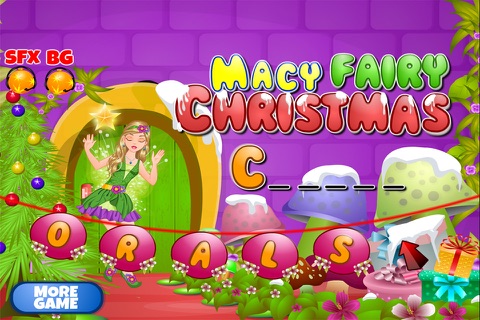 Macy Fairy Christmas Carols - Christmas Games screenshot 3