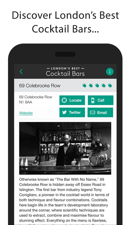 London's Best Cocktail Bars