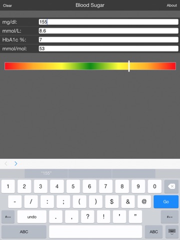 Screenshot #6 pour Mila's Blood Sugar Conversion Calculator - FREE